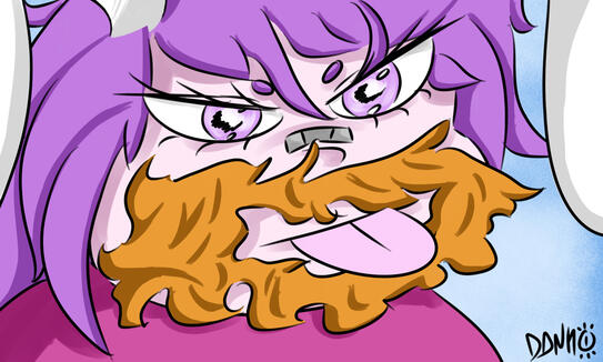 Danko with Nooky&#39;s wig